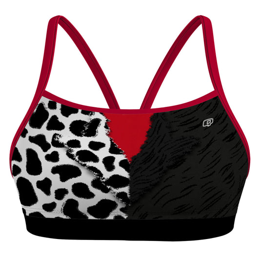 Cruella de Vil - Classic Sports Bikini Top