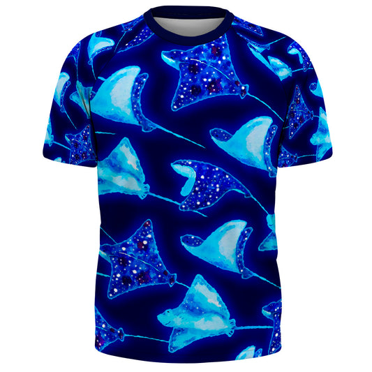 Manta Rays - Loose Fit UPF50+ Short Sleeve Rash guard
