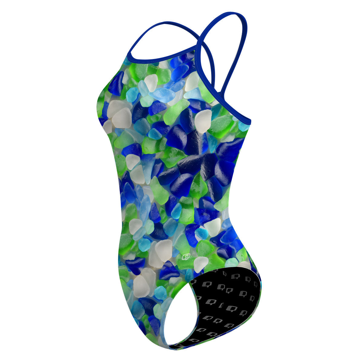 Sea Glass - Skinny Strap Swimsuit