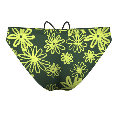 Neon Daisy - Traje de baño Waterpolo Brief