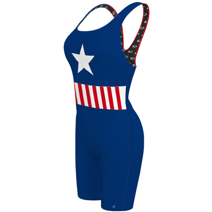 Traje - Classic Strap Long Knee Women Jammer