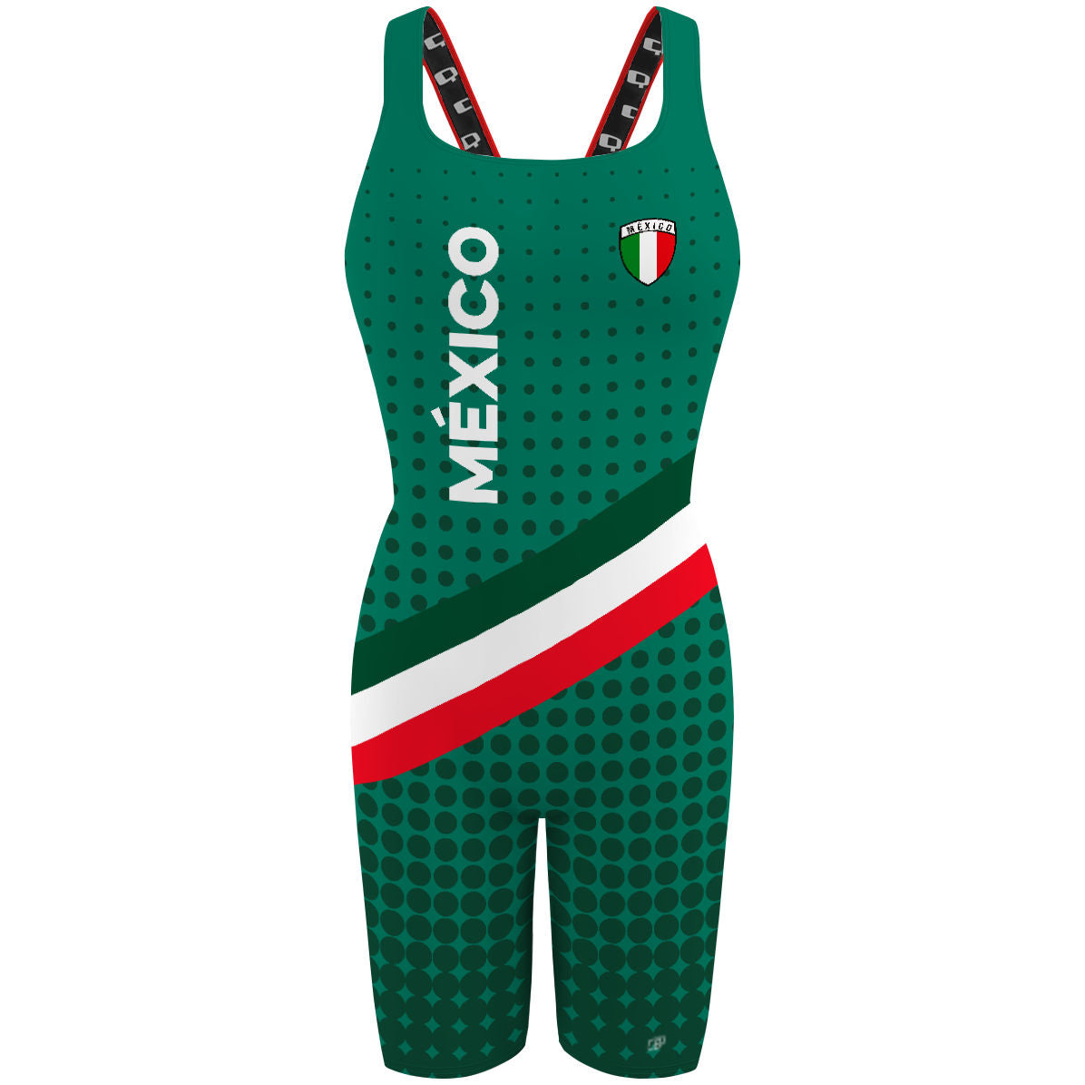 GO MEXICO - Classic Strap Long Knee Women Jammer