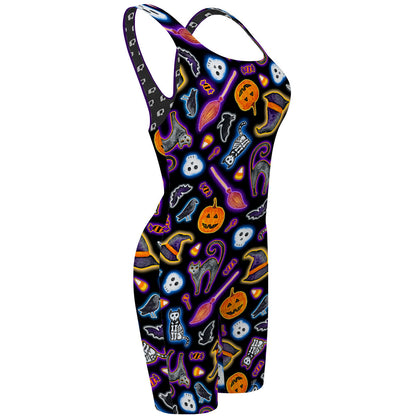 Halloween Trick or Treat - Classic Strap Long Knee Women Jammer