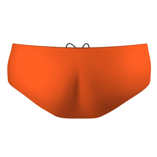 Orange - Solid Classic Brief Swimsuit