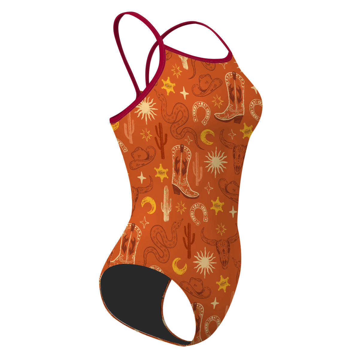 Western Sunset - Traje de baño Skinny strap