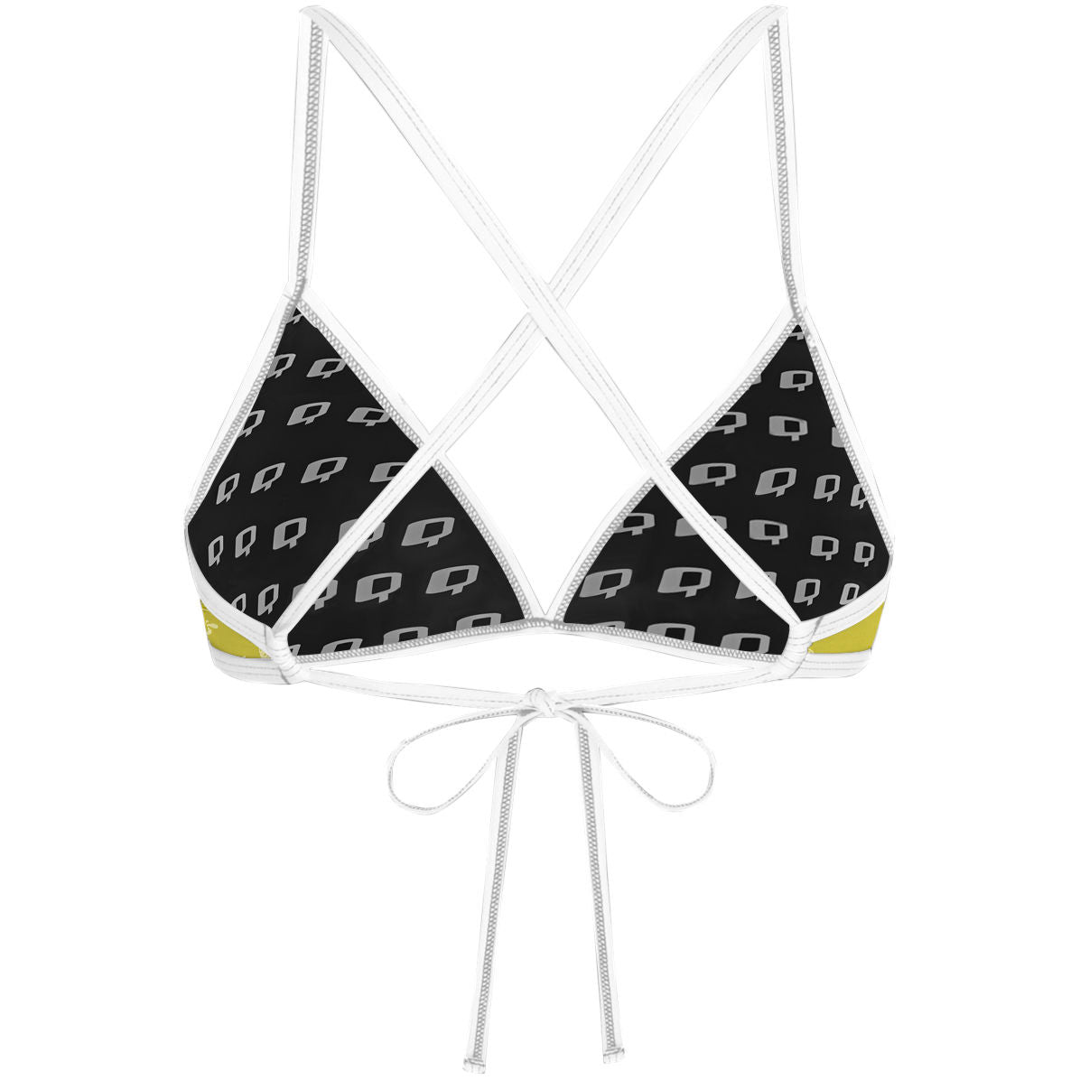 Pineapple - Tieback Bikini Top