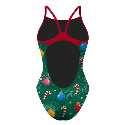 Colorful Christmas Tree - Traje de baño Skinny strap
