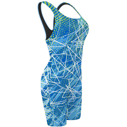 Line Blue - Traje de Baño Jammer Classic Strap a la rodilla