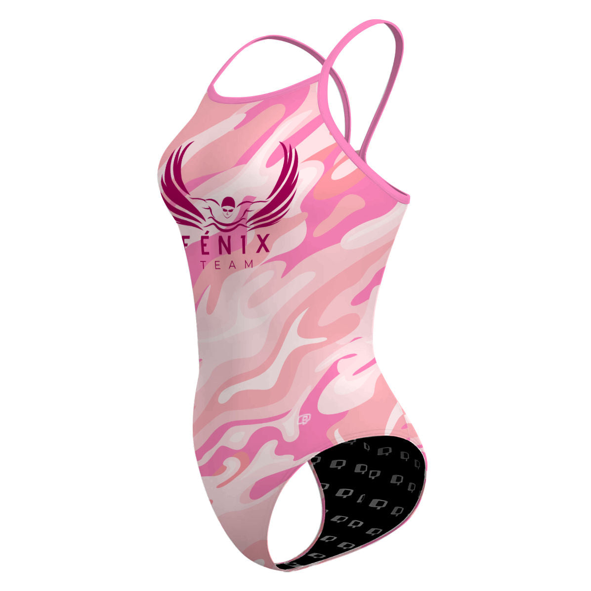 Fenix Team Fem Rose - Skinny Strap Swimsuit