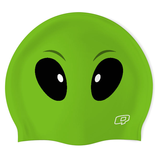 Alien - Silicone Swimming Cap