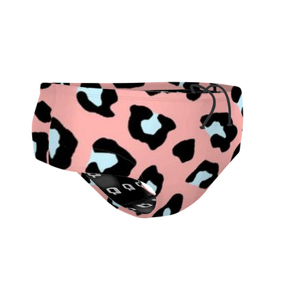 Peachy Leopard - Classic Brief Swimsuit