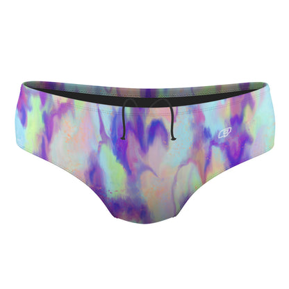 Bleeding Checks - Traje de baño Brief Clasico