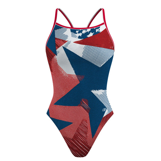 Star Spangled Magic - Skinny Strap Swimsuit