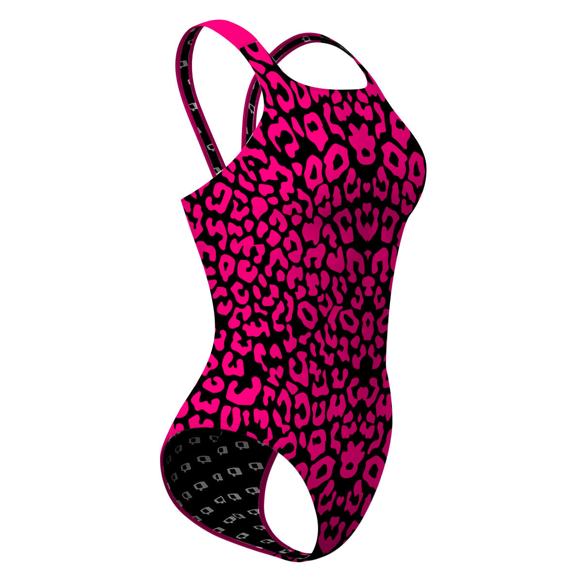 CONTRAST ANIMAL PRINT - Classic Strap Swimsuit