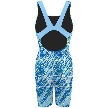 Line Blue - Traje de Baño Jammer Classic Strap a la rodilla