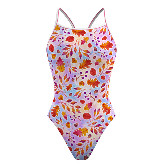 Tumbling Treasures - Skinny Strap Swimsuit