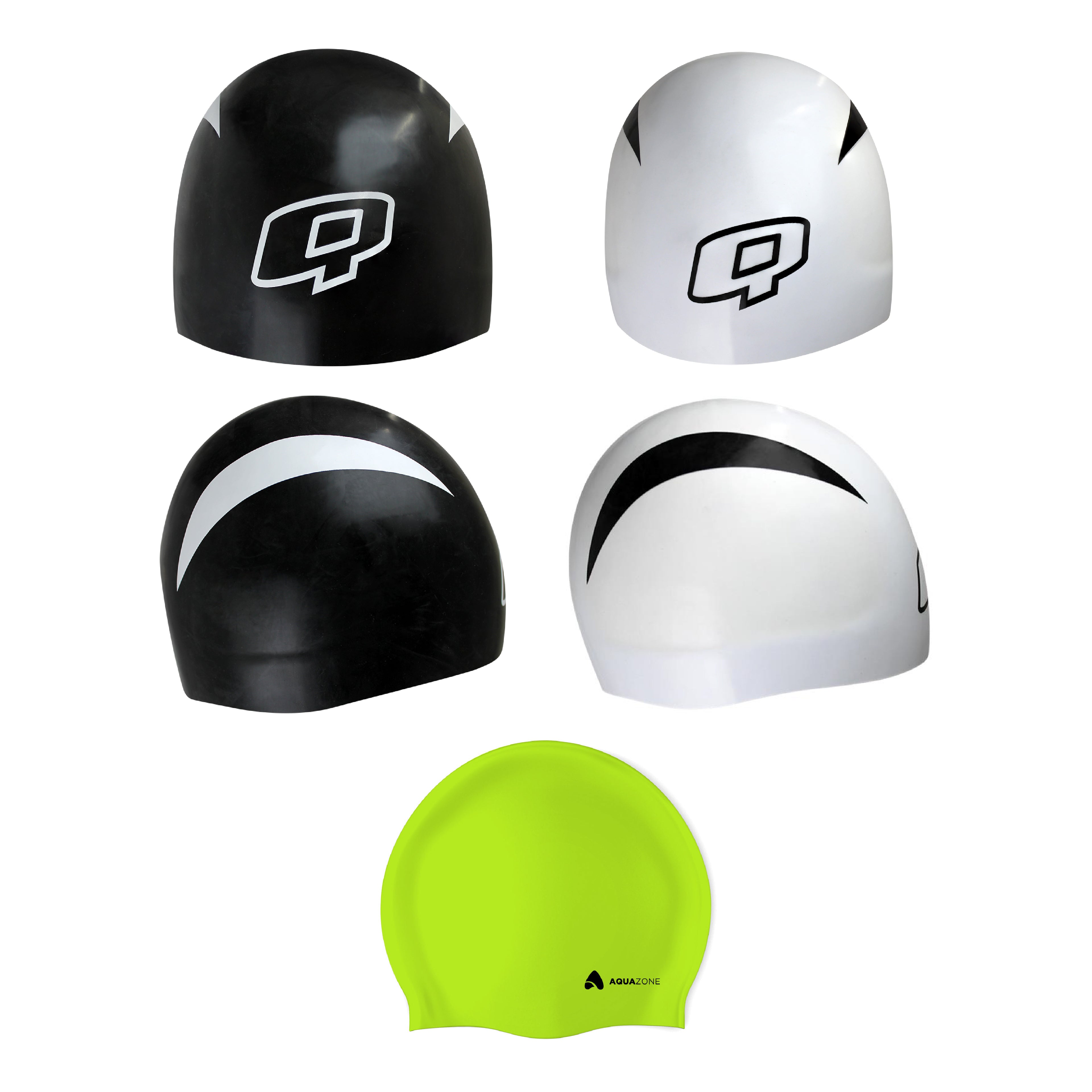 Combo Gorras Bullet Q + Neon Aquazone