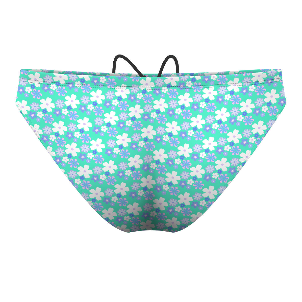 Flowers - Waterpolo Brief Swimsuit