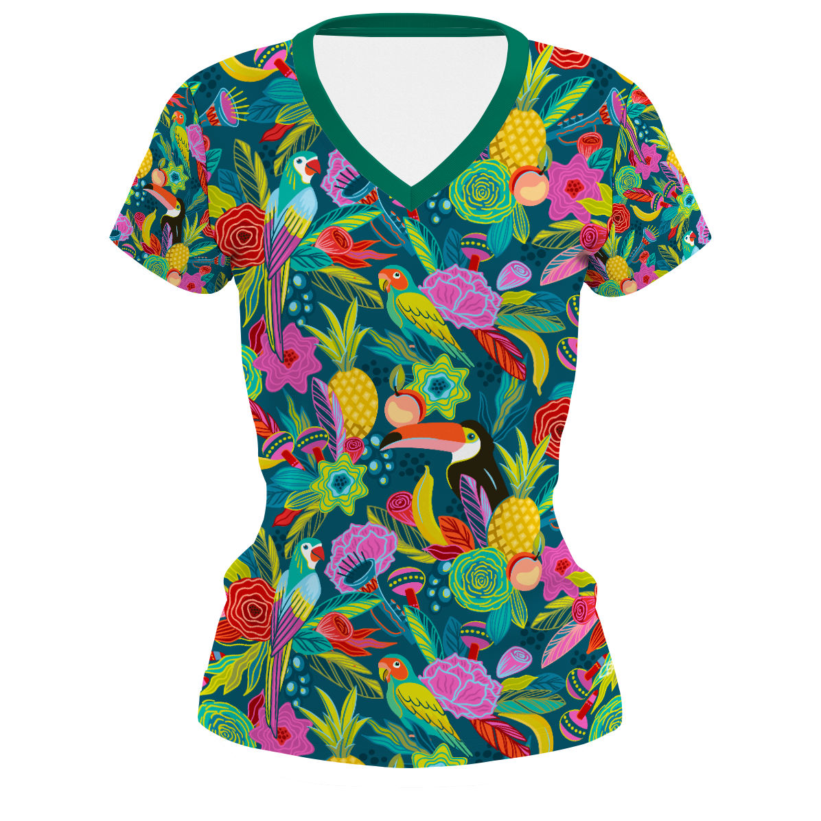 Vibrant Toucan - Women's Performance Shirt