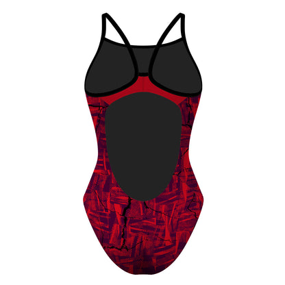 Be red - Traje de baño Skinny strap
