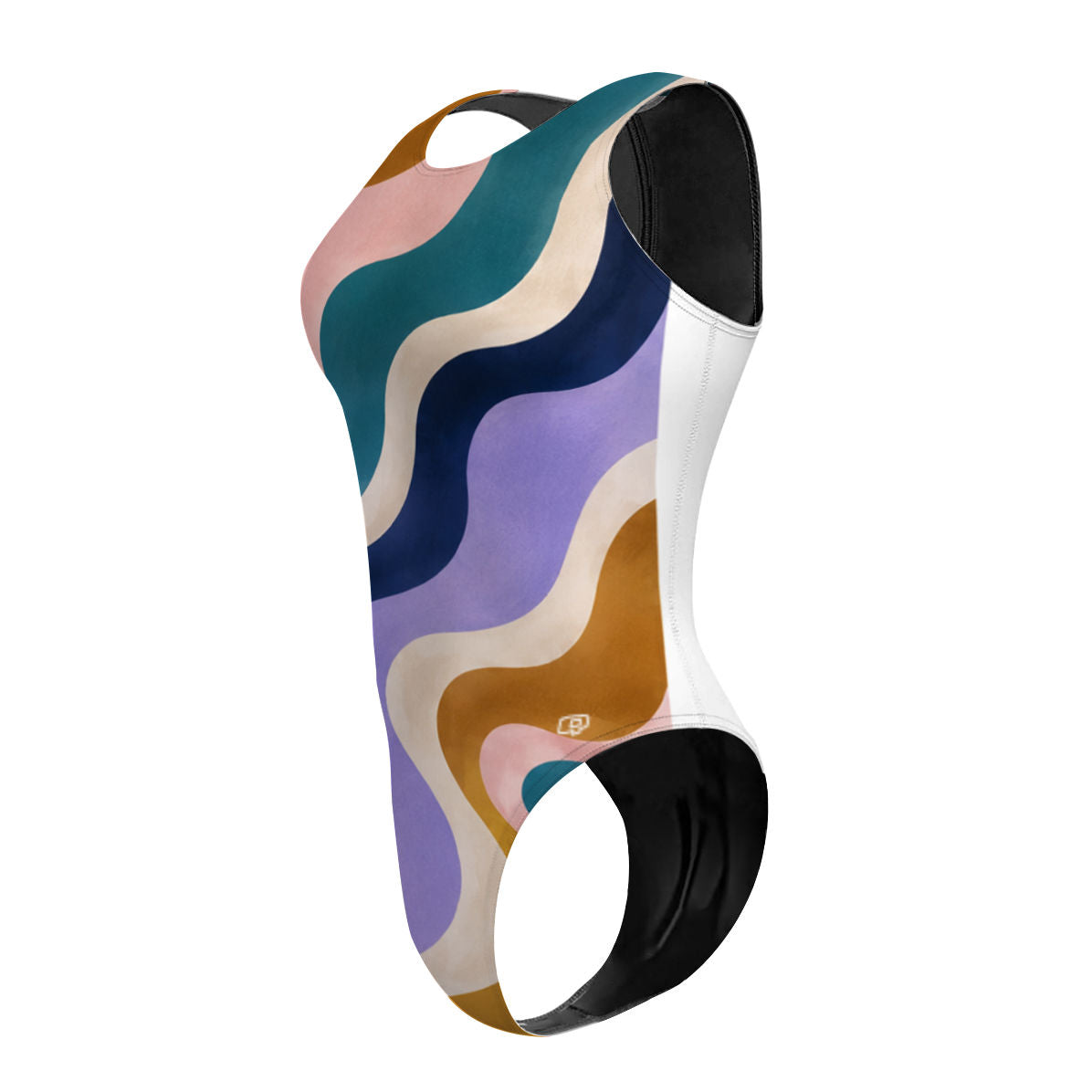 Retro Wave - Traje de Baño Waterpolo corte Cheeky