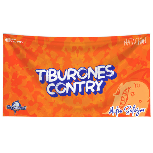 Toalla Tiburones Contry - Microfiber Swim Towel
