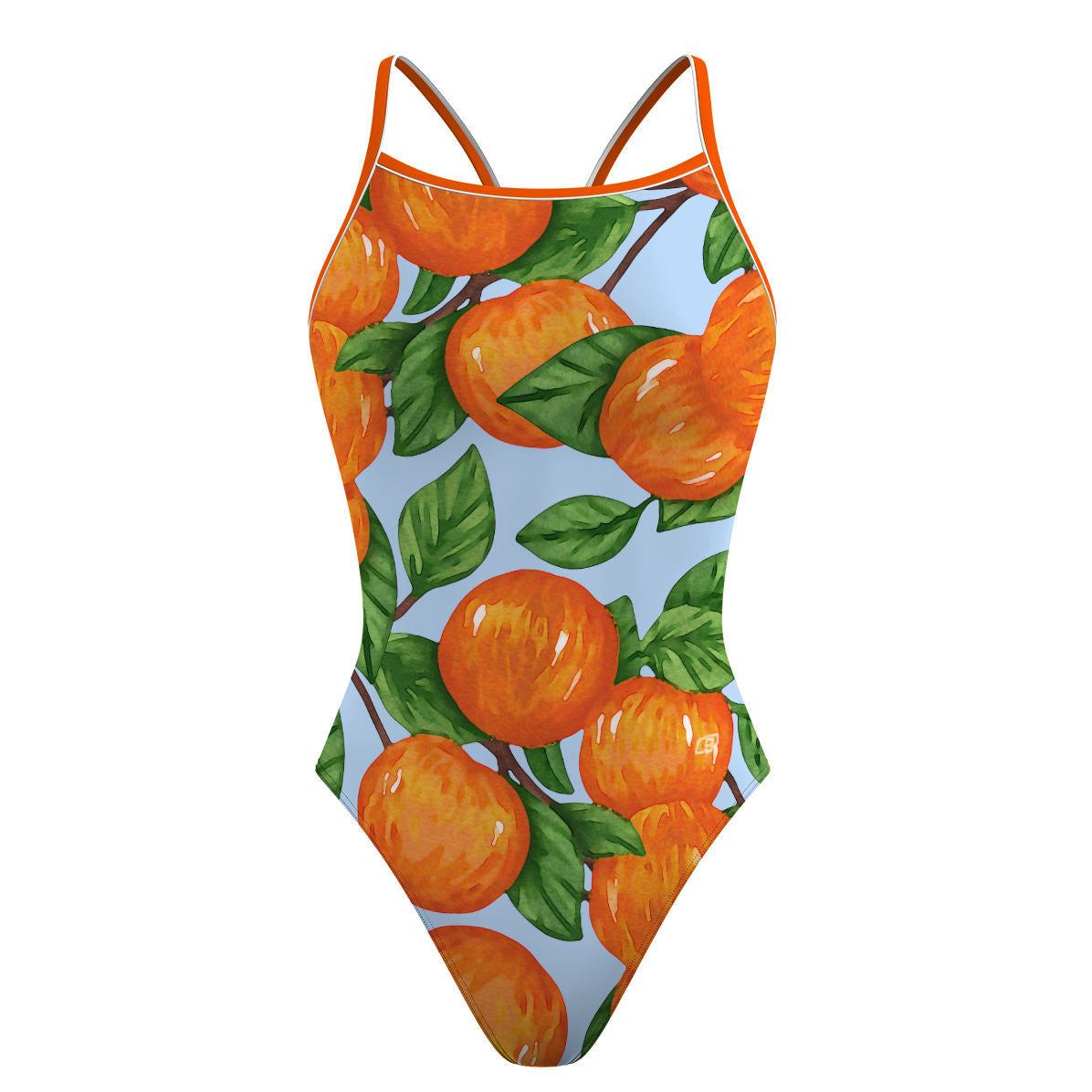 Swimming With Oranges - Traje de baño Skinny strap