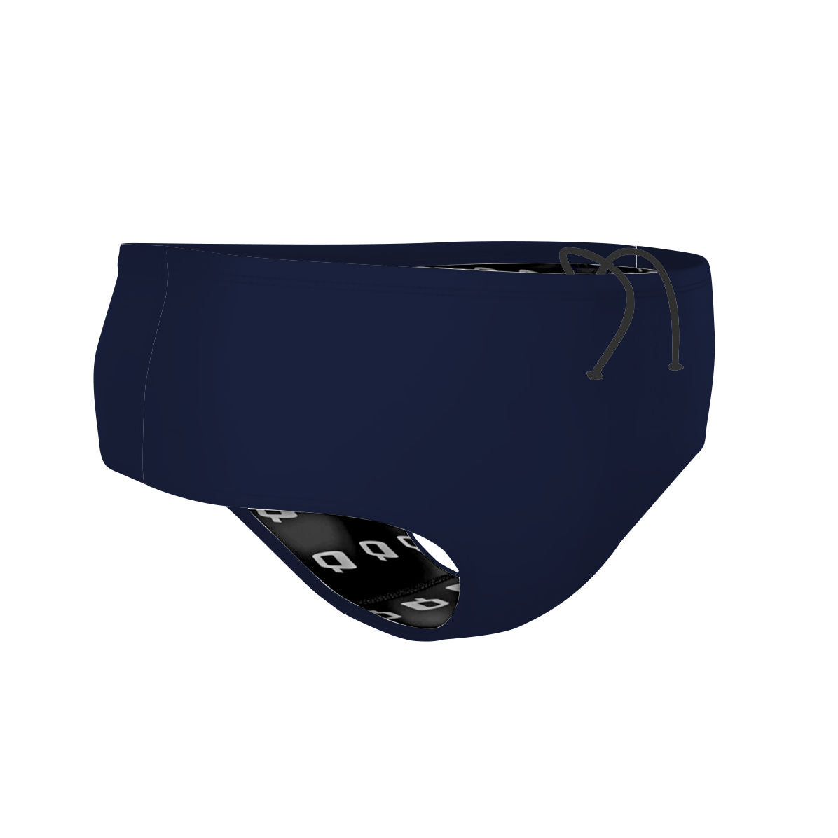 Solid Navy - Solid Classic Brief Swimsuit