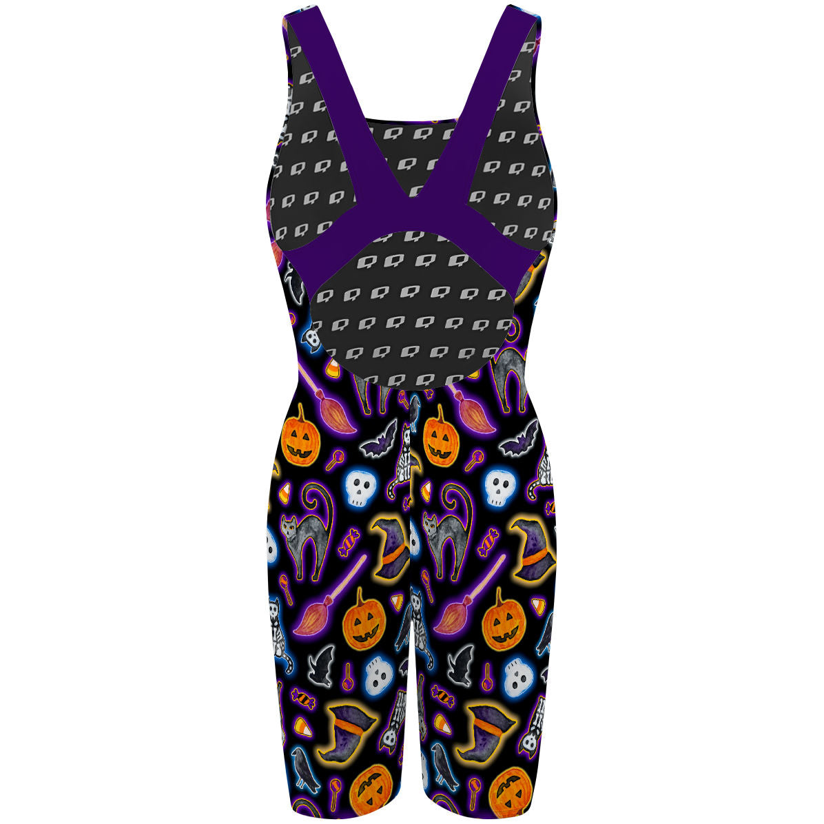 Halloween Trick or Treat - Classic Strap Long Knee Women Jammer