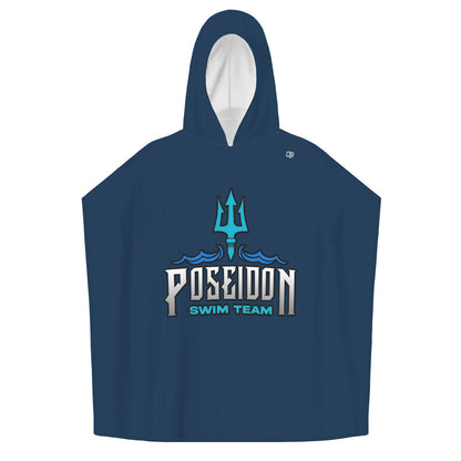 Poncho Poseidón - Personalized Kids Poncho Beach and Pool Towel