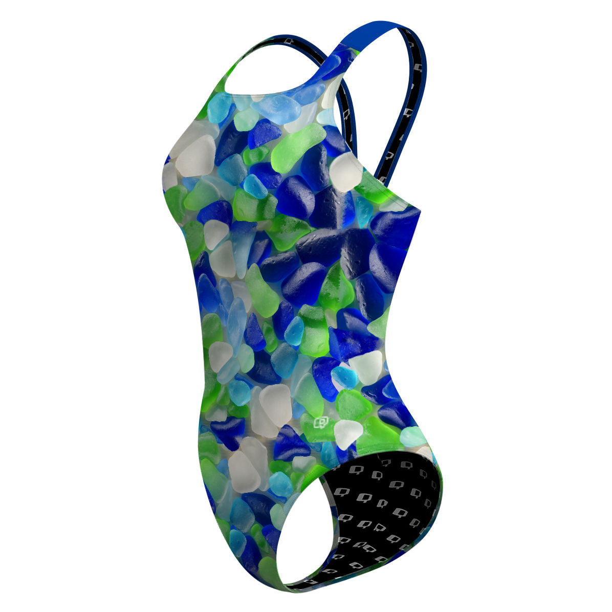 Sea Glass - Classic Strap Swimsuit