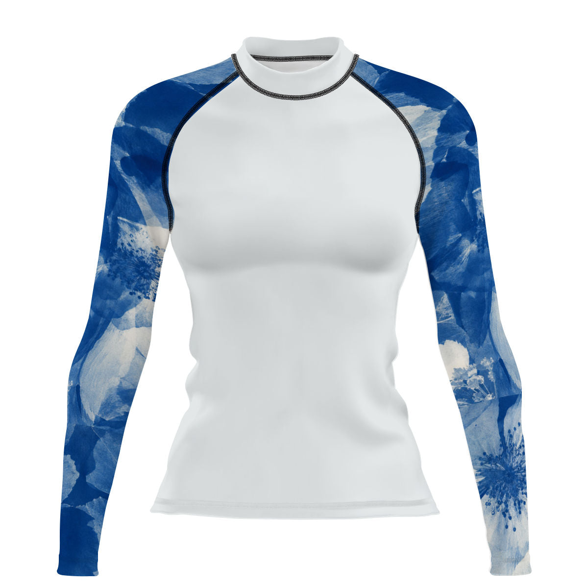 Cyanotype - Surf Rash Guard UPF50+ de Manga Larga para Mujer