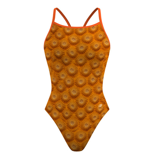 Coral Close - Skinny Strap Swimsuit