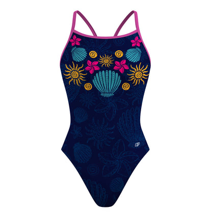 Sunflower Beach - Skinny Strap Swimsuit