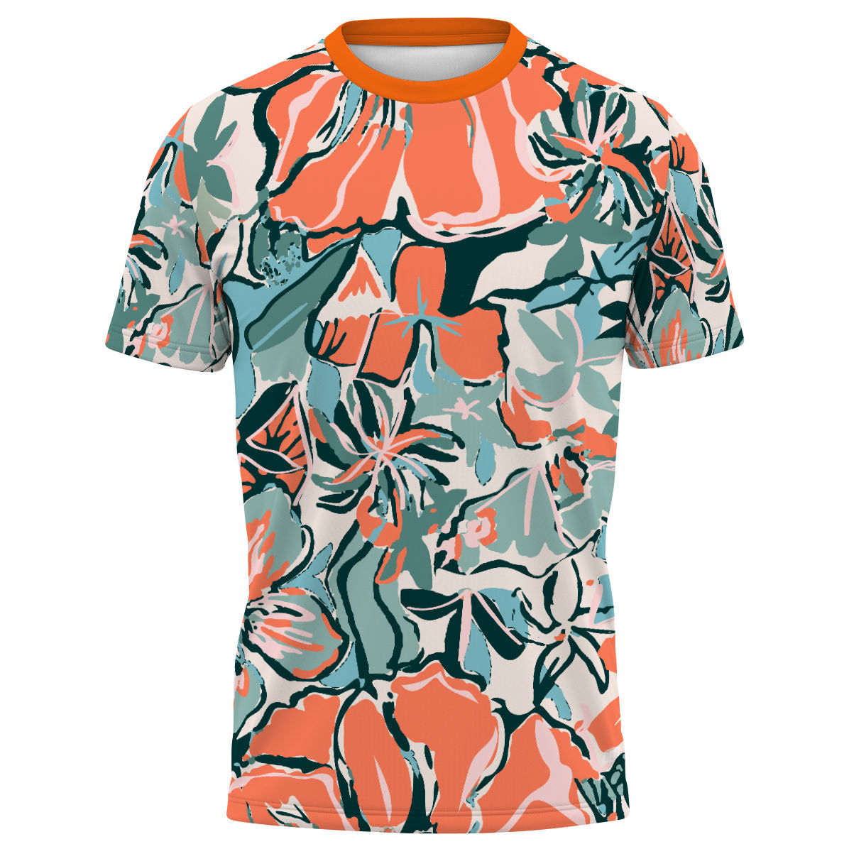 Pink flora - Men's Performance Shirt