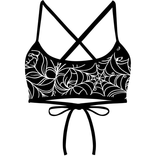 Spiderweb Temptation - Ciara Tieback Bikini Top