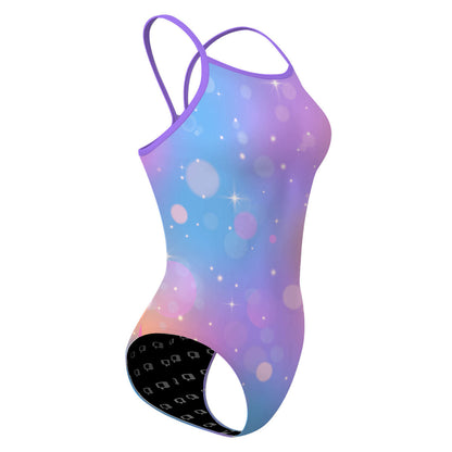 Glinda Bubbles - Skinny Strap Swimsuit
