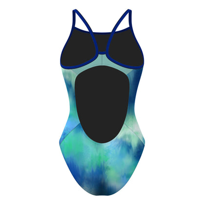 Ethereal watercolor - Traje de baño Skinny strap