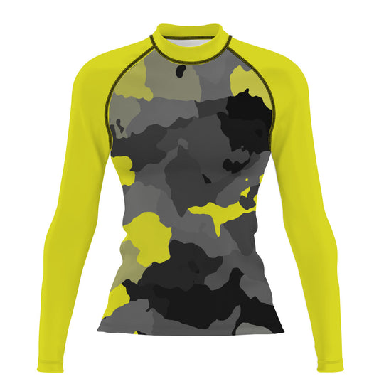 fefewfe - Women's Surf UPF50+ Long Sleeve Rash Guard