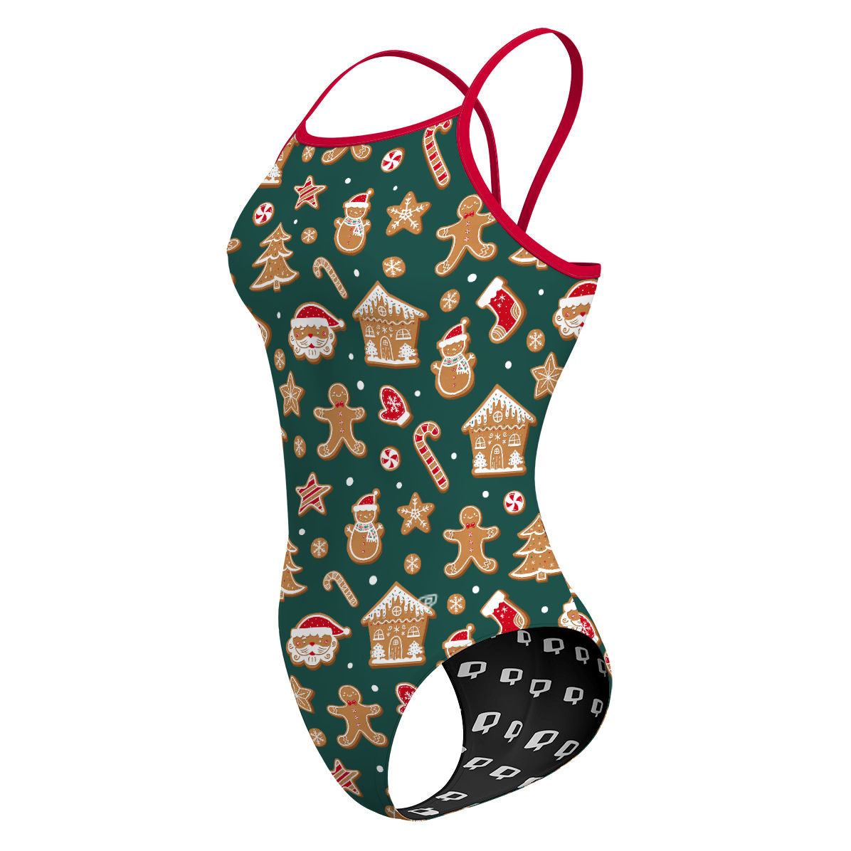 Holiday Cookie Fun - Sunback Tank Swimsuit