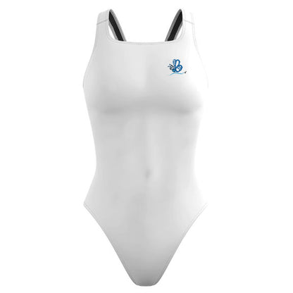 blue bee 1 - Traje de Baño Classic Strap Sólido - PERSONALIZADO