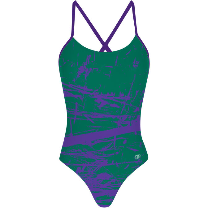 Tiena - Tieback One Piece Swimsuit