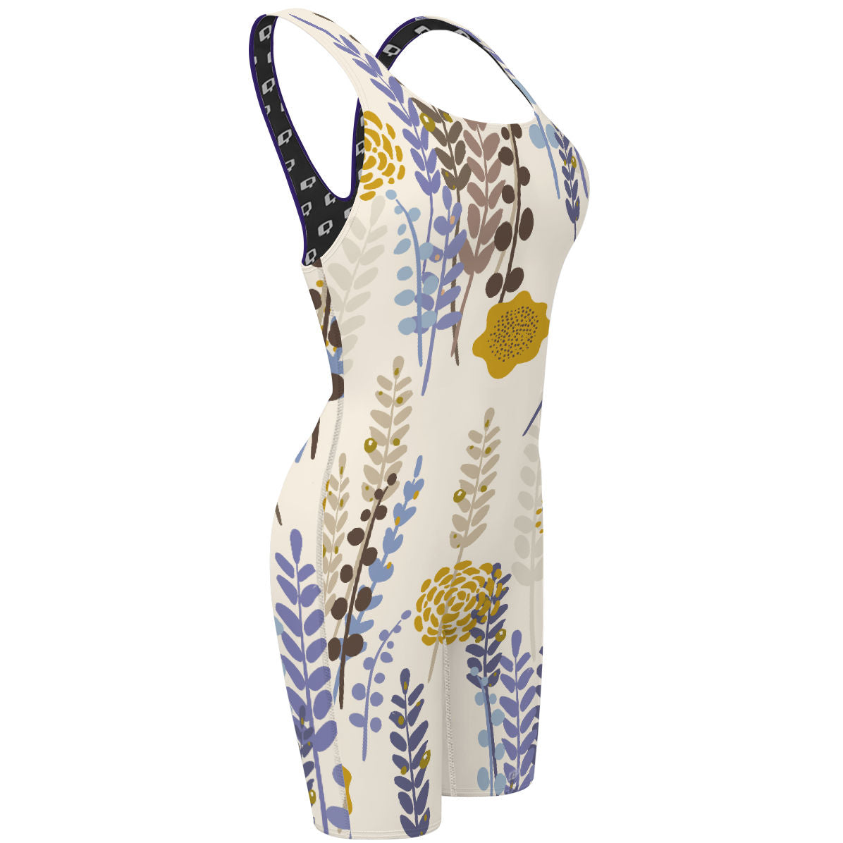 Lavender - Classic Strap Long Knee Women Jammer