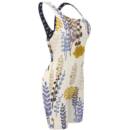 Lavender - Classic Strap Long Knee Women Jammer