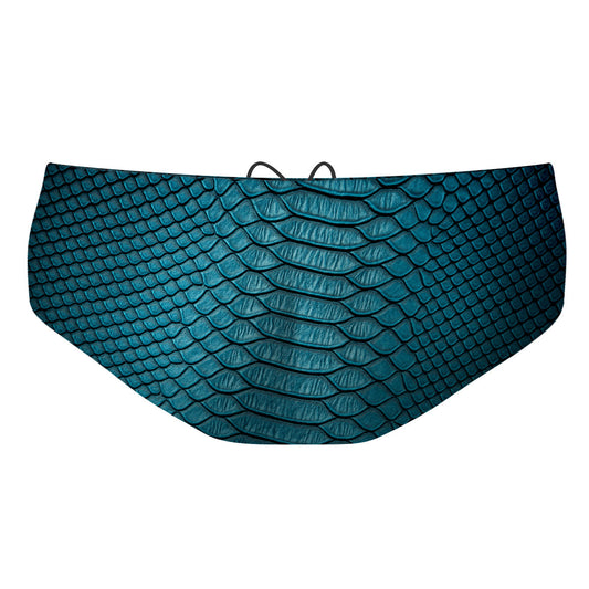 Connect Blue Snake - Traje de baño Brief Clasico