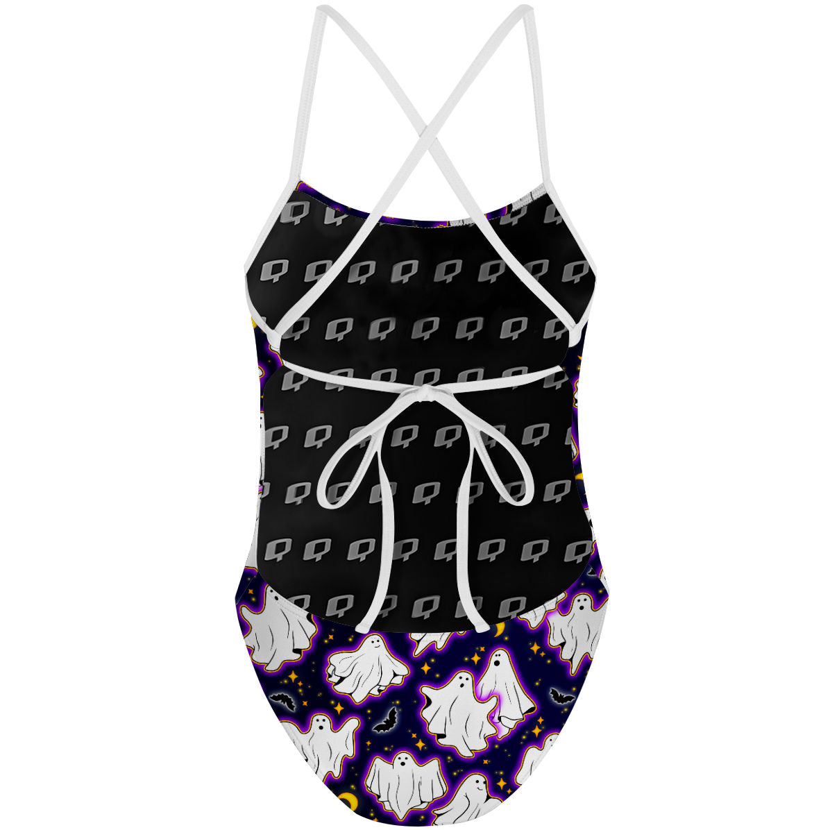 Boo-Tiful Night - Tieback One Piece Swimsuit