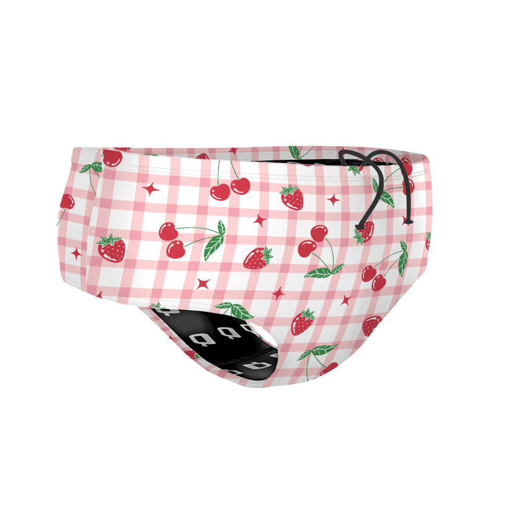 Berry Cherry - Classic Brief Swimsuit