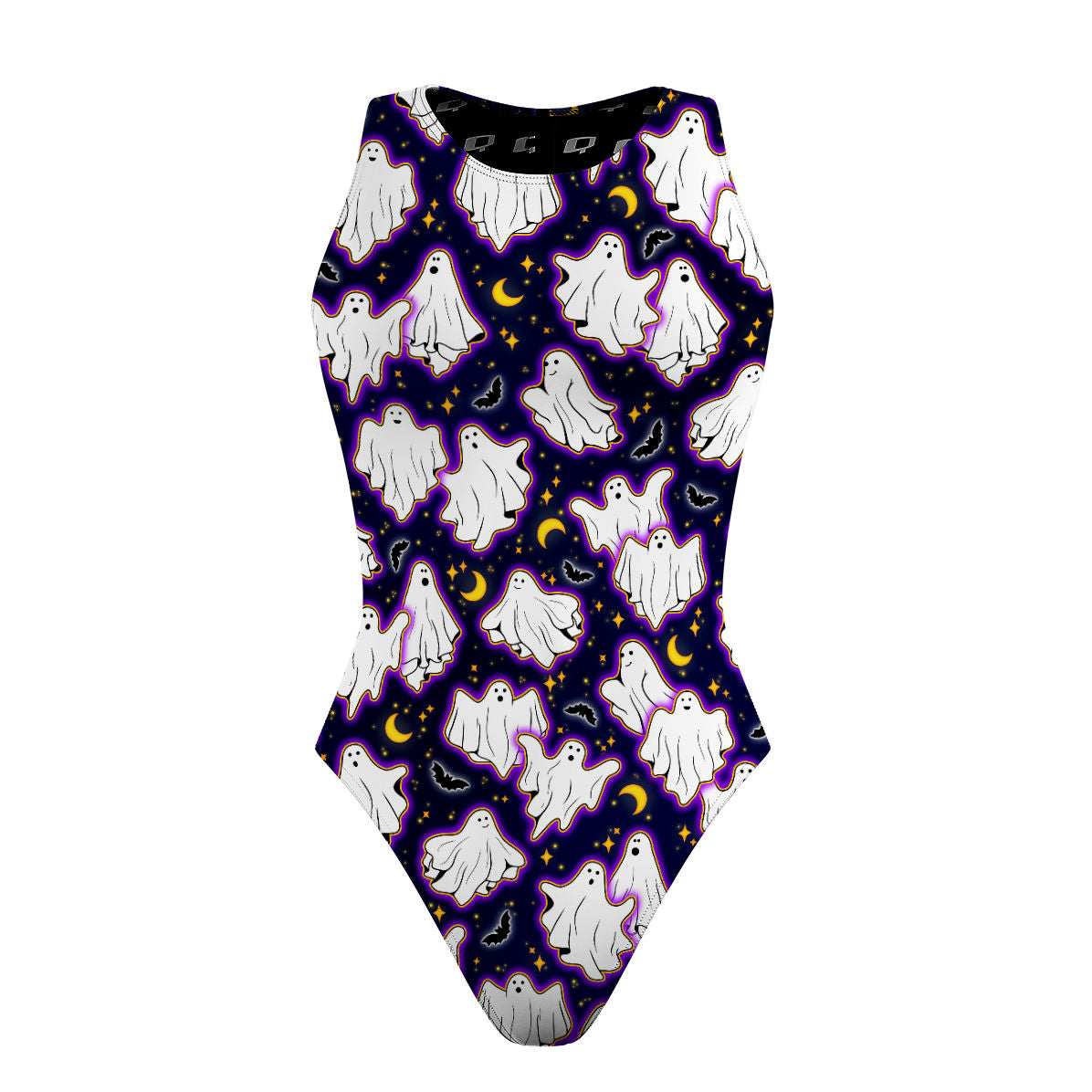 Boo-Tiful Night - Women's Waterpolo Swimsuit Classic Cut