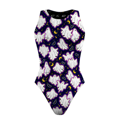 Boo-Tiful Night - Women's Waterpolo Swimsuit Classic Cut