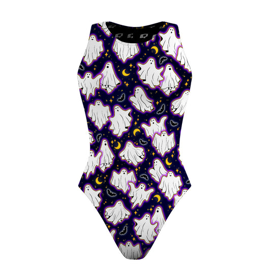 Boo-Tiful Night - Women's Waterpolo Swimsuit Classic Cut